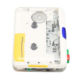 Denash Sélecteur de Lecteur de Cassette avec Casque, Lecteur de Cassette  Portable USB Personnel vers PC