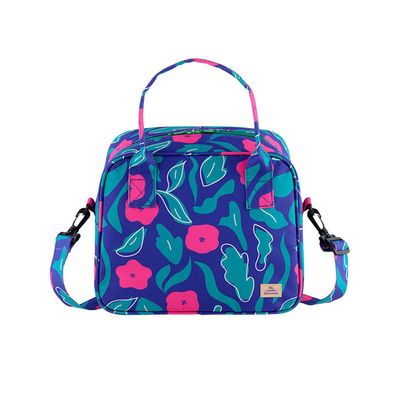 Sac à lunch isotherme GIVRAIS (+ bandoulière) modèle Pensées