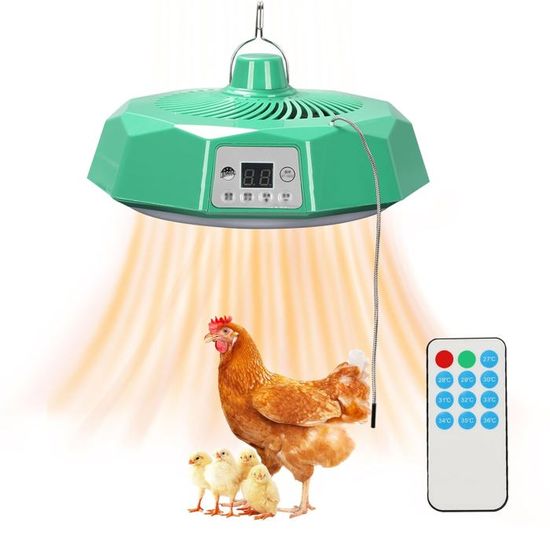 Lampe Chauffante Infrarouge 175W Pour Poussins, Poulailler, Chiots Et Animaux - Chauffage Poulets Chiens Porcs