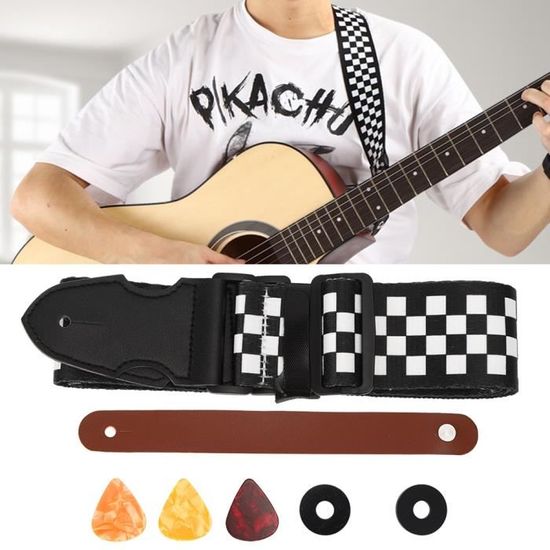 LATRAT Repose-Pieds De Guitare Réglable - Banc Noir Antidérapant & Pliable, Accessoire Confortable Pour Guitaristes