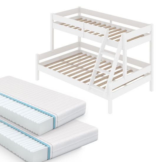 VitaliSpa Matelas Enfant 80x150 Cm H2 Mousse Froide – Matelas Bébé Respirant Anti-Acarien Lavable 60°C – Confort Soutien Équilibré