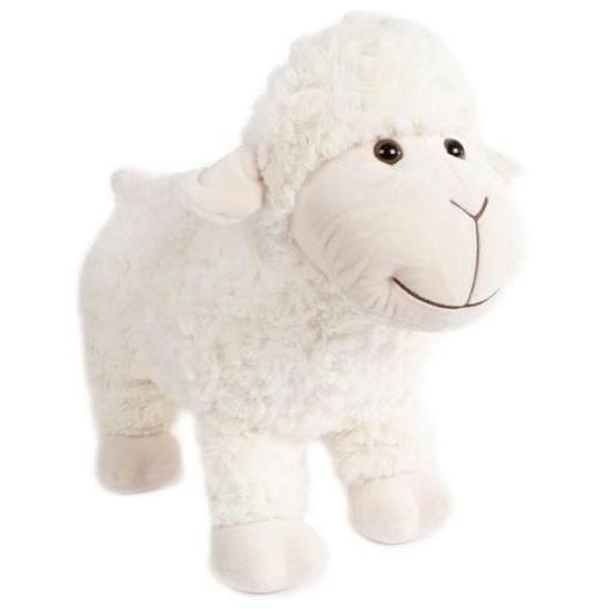 Take Me Home Peluche Mouton Junior 32 Cm En Peluche Blanche Cdiscount Jeux Jouets