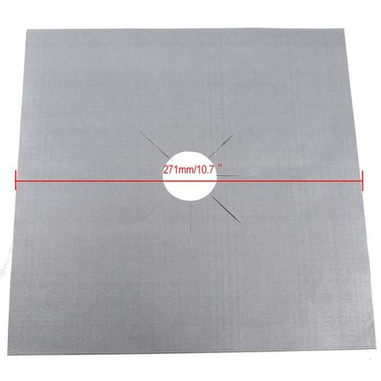Lot De 4 Couvercles De Cuisinière En Acier Inoxydable - 2 Grands + 2 Petits - Protection Contre Taches, Facile à Nettoyer