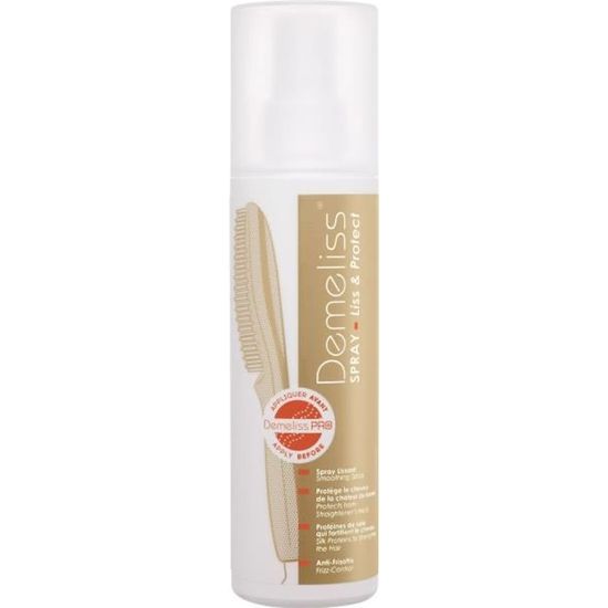 Spray Lissant Thermo-protecteur ECS 200 Ml - Anti-frisottis, Fixation Légère - Cheveux Tous Types