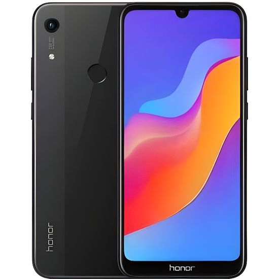 Téléphones Dual SIM, Honor Honor 8A (2020) Dual Sim 3 + 64 Go noir DE.