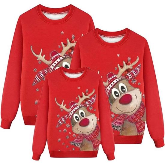 Pull de noel en famille outlet
