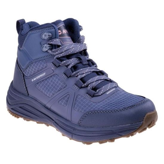 Chaussures Hi-Tec Randonnée Basse Femme 38.5 – Grises, Lacets, Semelle Crantée (occasion TB)