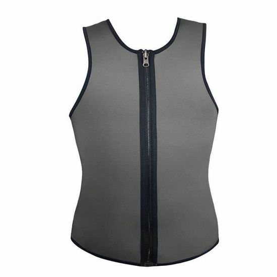 Gilet De Sudation Pour Homme - Sauna Du00e9bardeur Minceur - Ceinture