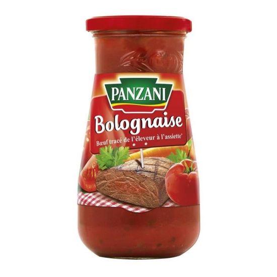 PANZANI - Sauce Bolognaise 500G - Lot De 4