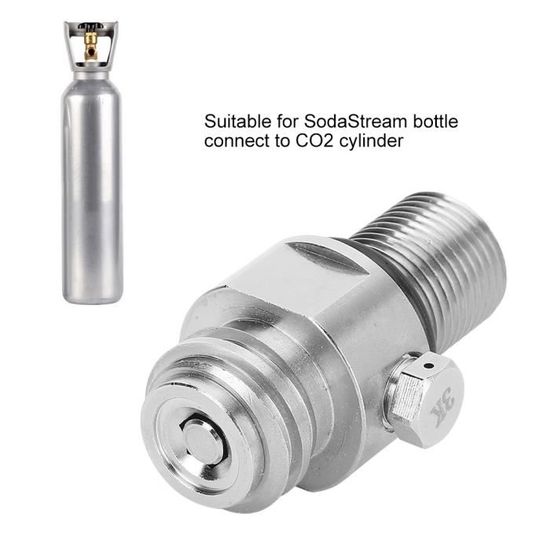Adaptateur Bouteille Rapide – Connexion Sodas Pour Bouteilles En Verre Standard – Éco & Pratique Pour Machine à Soda