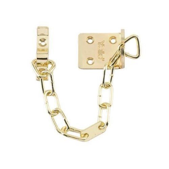 Entrebâilleur De Porte En Laiton Argenté - Marque Smith & Lock, Neuf, Avec Chaîne
