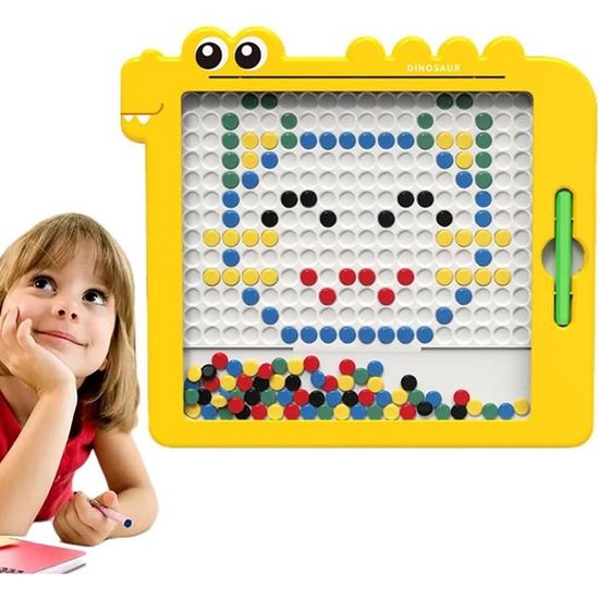 Zyluniy – Lot De 2 Tableaux Magnétiques 21,5 X 17,5 Cm Avec Stylos – Dès 3 Ans – Sans écran