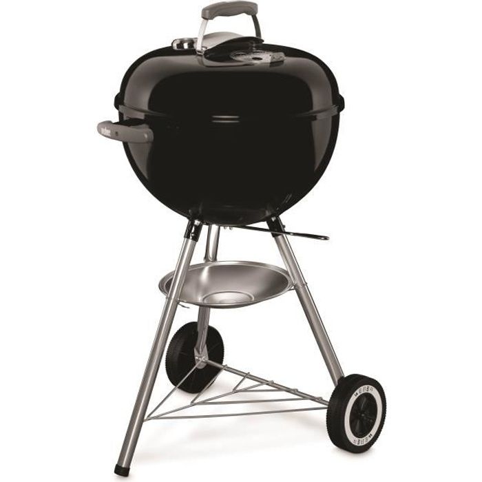 Barbecue à charbon WEBER Classic Kettle 47 cm - Noir