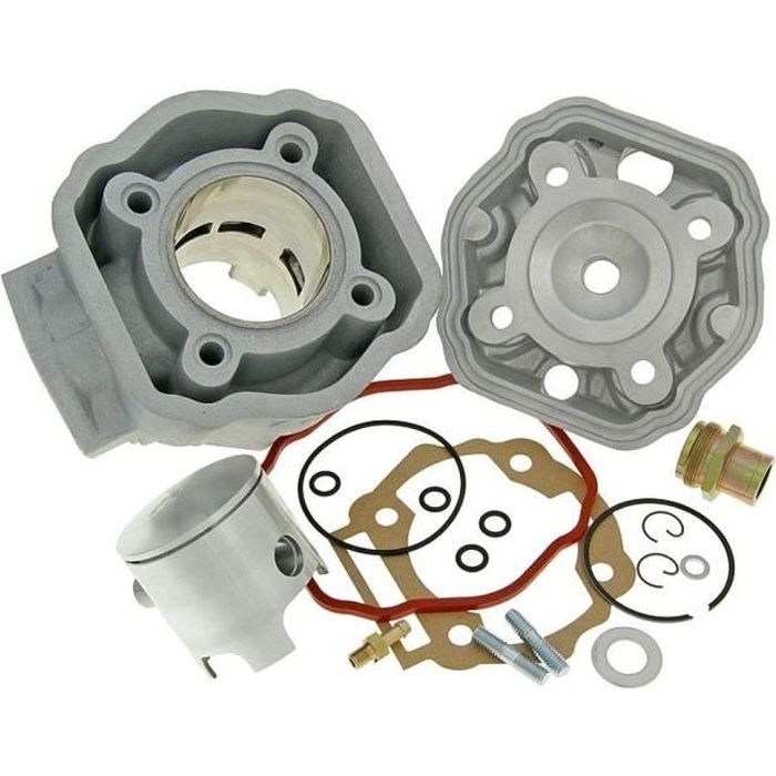 Kit cylindre 70cc AIRSAL Alu Sport pour DERBI Senda R 50cc, SM, GILERA RCR, SMT, Moto à boite