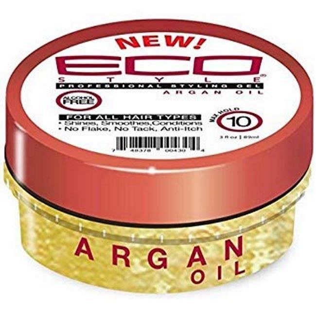 Eco Styler Gel d'Huile d'Argan 3oz