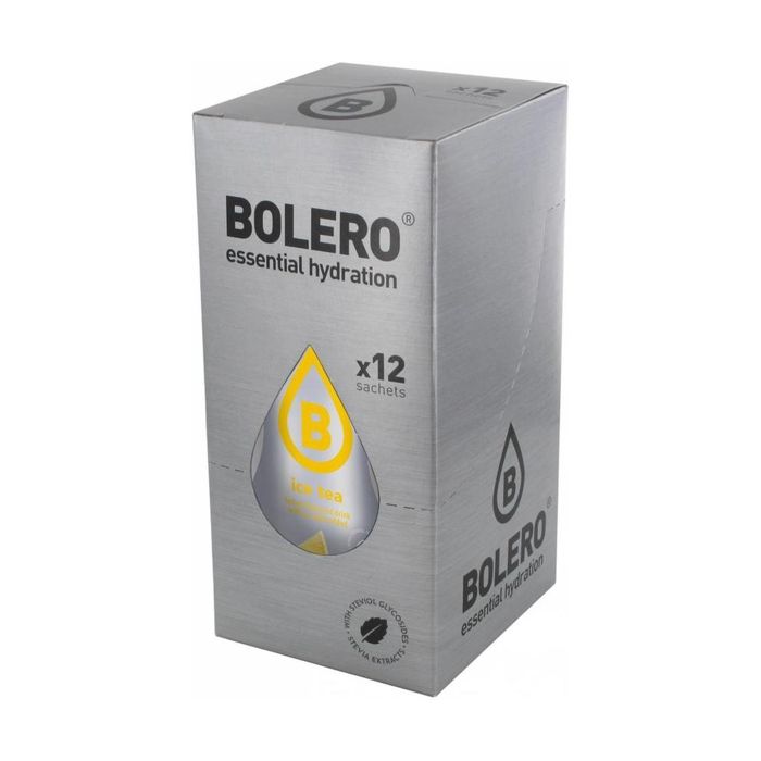 12 x Bolero Powdered Drinks Ice Tea 8 g sachet - Citron