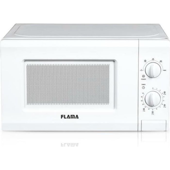 Flama 1817FL, Comptoir, Micro-ondes uniquement, 20 L, 700 W, Rotatif, Blanc