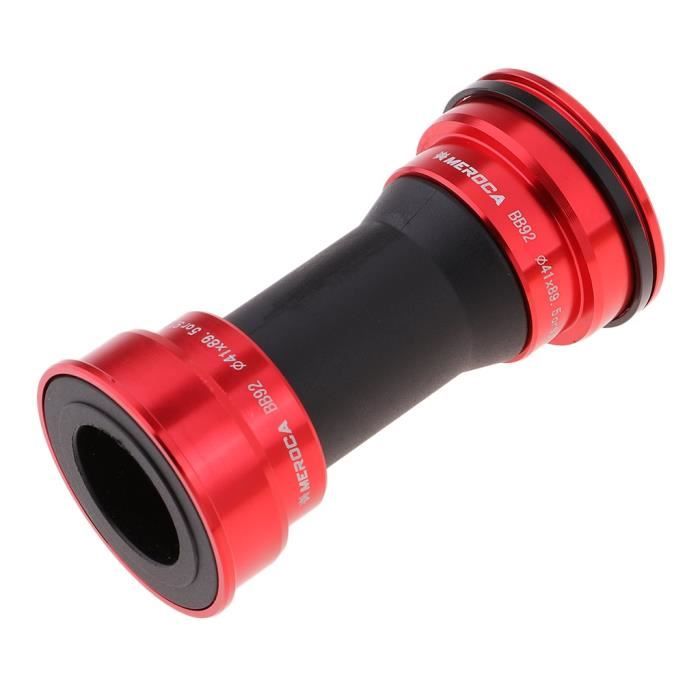 Pièce Détachée,VTT boîtier de pédalier 86 92mm BB presse Type roulements de pédalier - Type Rouge