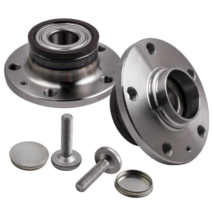 2 x Roulements de roue Moyeu Roue pour VW Tiguan TOURAN PASSAT GOLF V Arrière
