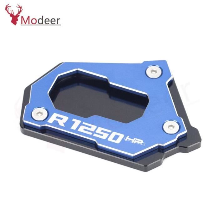 Pièces Auto,Support latéral CNC pour moto,Extension de béquille,accessoires pour BMW R1250 GS R 1250 GSA R - Type R1250HP BLUE