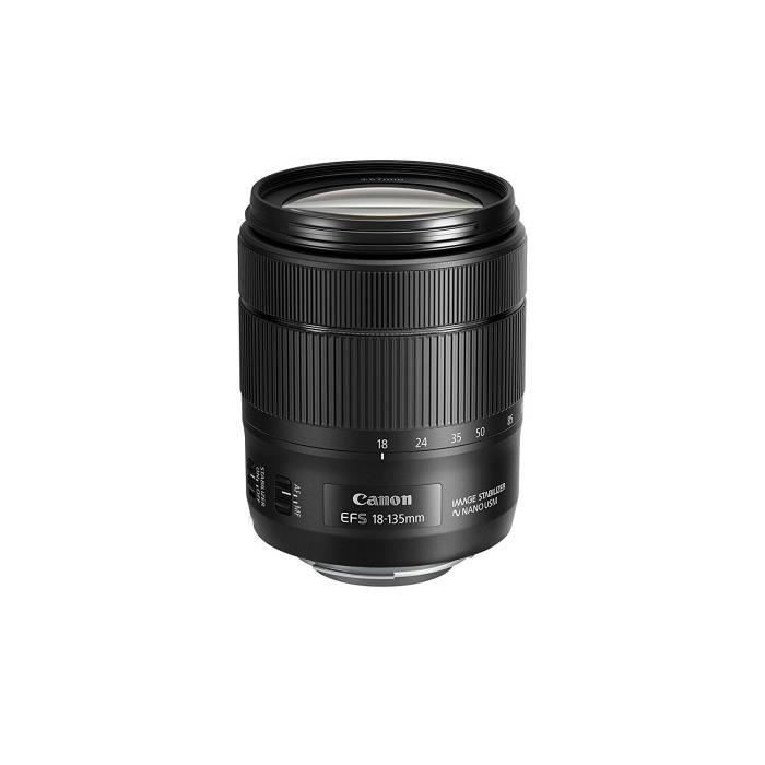 Canon 18-135 mm - F 3.5-5.6 EF-S IS USM Objectifs 18 mm