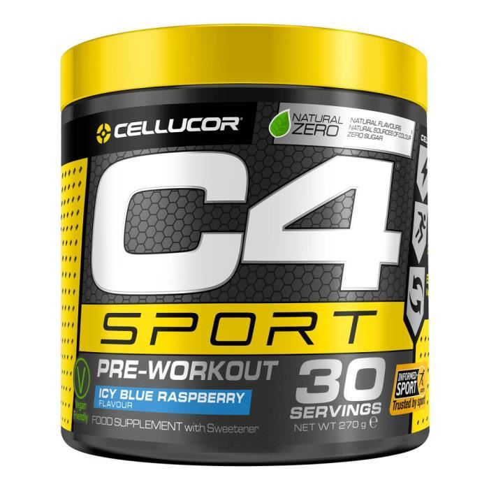 Pre-workout C4 Sport - Icy Blue Raspberry 270g
