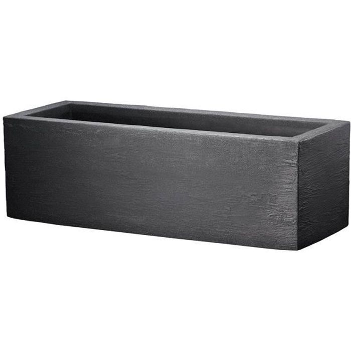 Jardinière rectangulaire 80 CM anthracite