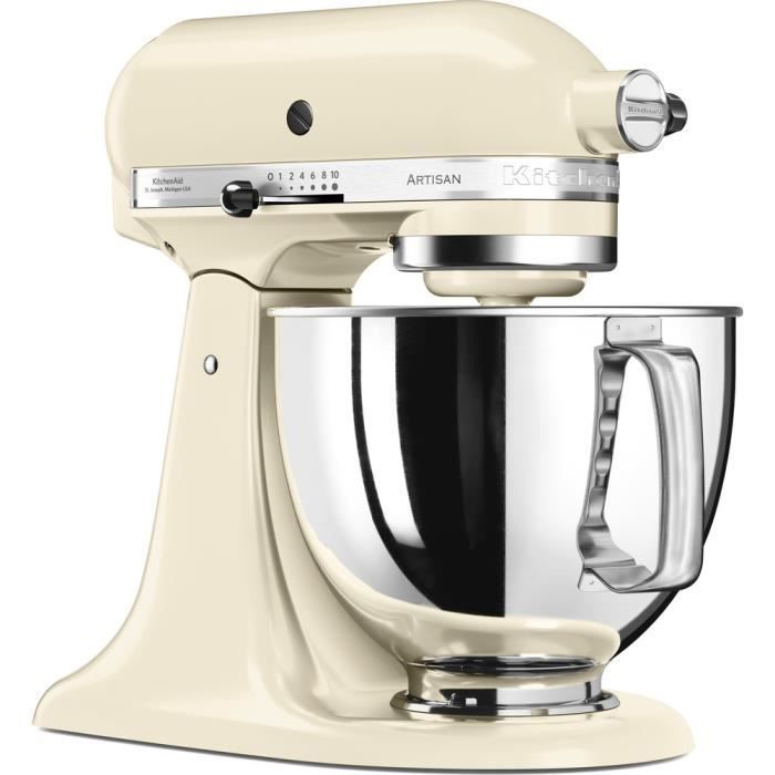 robot multifonction de 4,8L 300W crème argent