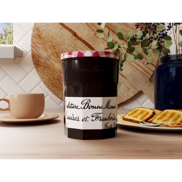 Confiture fraises et framboises bonne maman - 450g