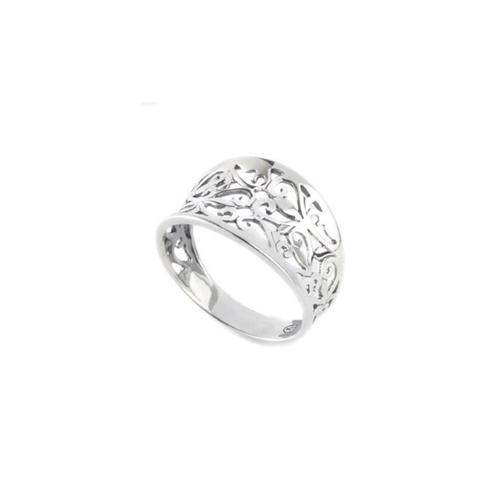 Bague filigranée argent