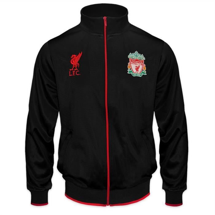 Liverpool FC officiel - Veste survêtement de football - homme - style rétro