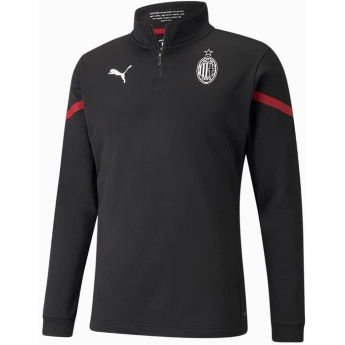 Sweat Milan AC Prematch - rouge vif/noir