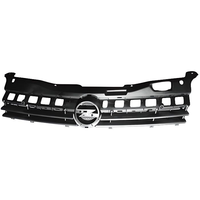 Grille radiateur centrale pour OPEL ASTRA H 2004-2007, Noir, Neuve.