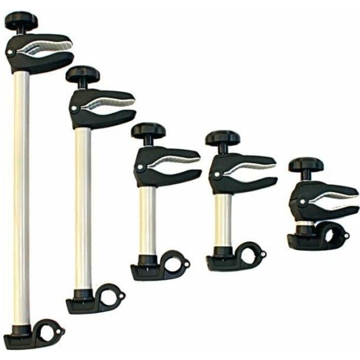 Bras de fixation 3d long pour troisième vélo Peruzzo - beige/noir - TU