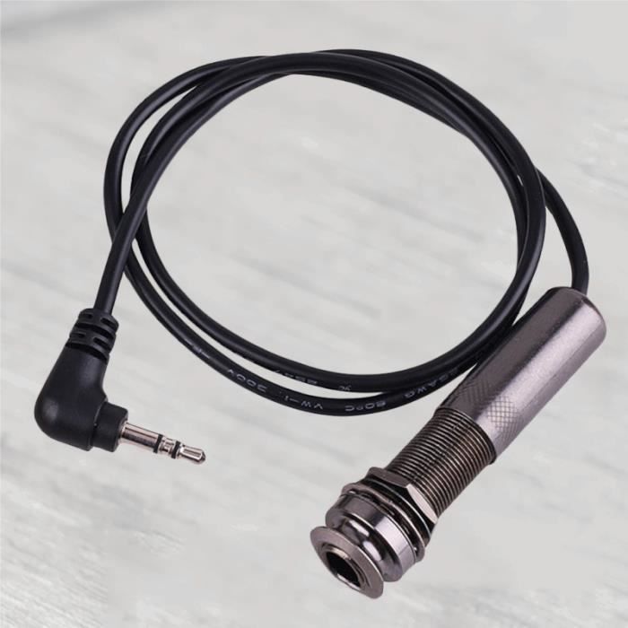 600mm Guitar Transducer Power Cable Professional Instruments Wire VEHICULE A CONSTRUIRE - ENGIN TERRESTRE A CONSTRUIRE