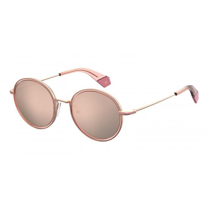 Polaroid lunettes de soleil 6079/S35J/0J dames rondes rose/doré
