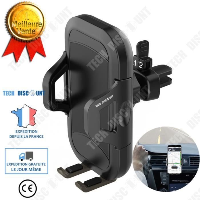 TD® Support Téléphone voiture Navigation/ Portable à 360 degrés/ Kit GPS