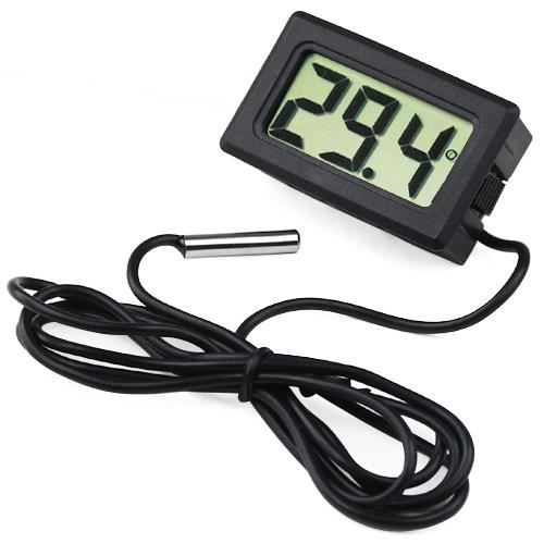 TRIXES Mini thermomètre numérique à affichage LCD pour frigos, congélateurs