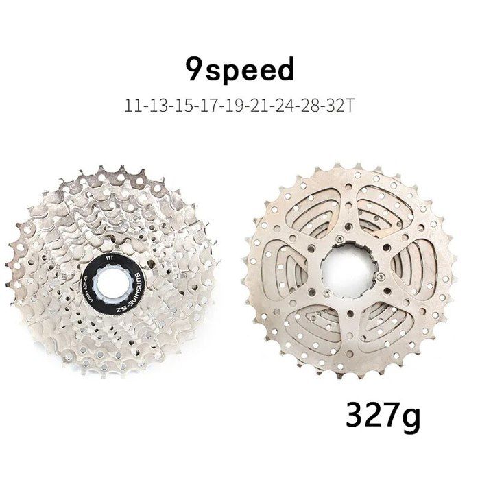 Kit Pignon De Cassette Vélo Route VTT – Acier Léger, Dents étroites, Compatible 8/9/10/11 Vitesses, 11/12/13T