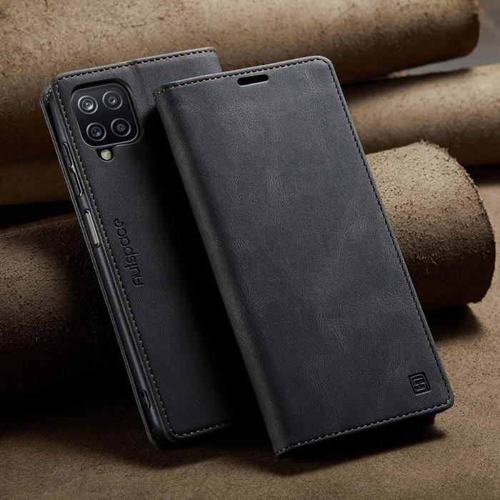 Étui Portefeuille Zanae Galaxy A12 / Galaxy M12 Noir