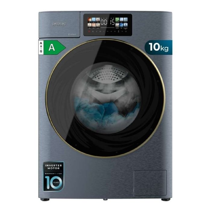 Cecotec Lave-linge à dosage automatique Bolero DressCode 10950 Autodose Inverter 3D Ice Blue A - Cecotec
