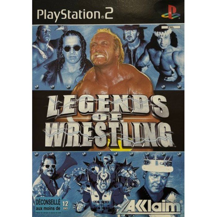 Jeu vidéo - PLAYSTATION 2 - Legends Of Wrestling CIB - PS2 - Catch / Sport - Icônes : Hulk Hogan Randy Savage