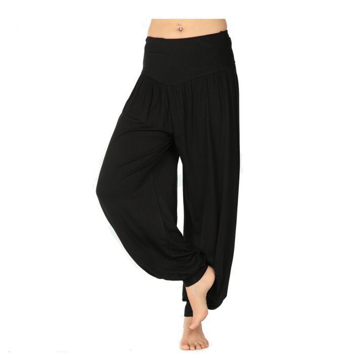 2025 Super Doux Spandex Modal Pantalon Harem Yoga Pilates
