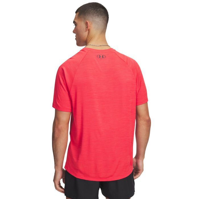 T-shirt - UNDER ARMOUR - Under Armour Tech - Rouge - UA Tech™ séchage rapide - Respirant