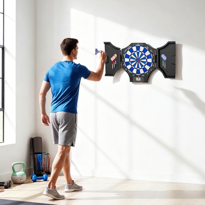 MagNexus Cible Électronique Pour Pistolet Nerf – 4 Modes De Jeu, Écran LCD, Réinitialisation Auto – Cadeau Enfant 6-12 Ans