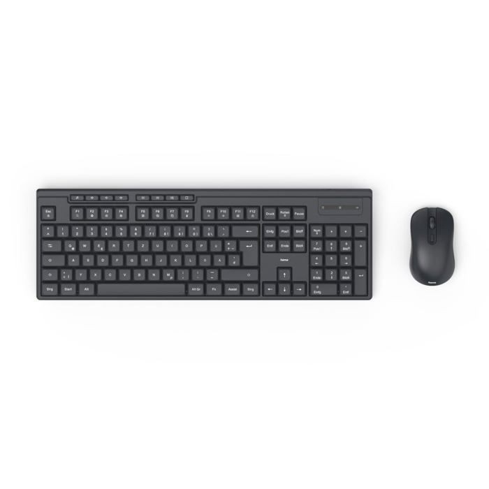 Ensemble clavier et sans fil Hama Membrane Ambidextre Technologie 24 GHz Portée 10 - vue 10