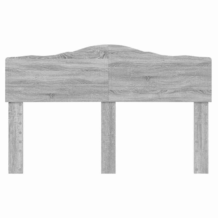 MOT13846-Tête de lit Gris Sonoma 140 cm Bois dingénierie