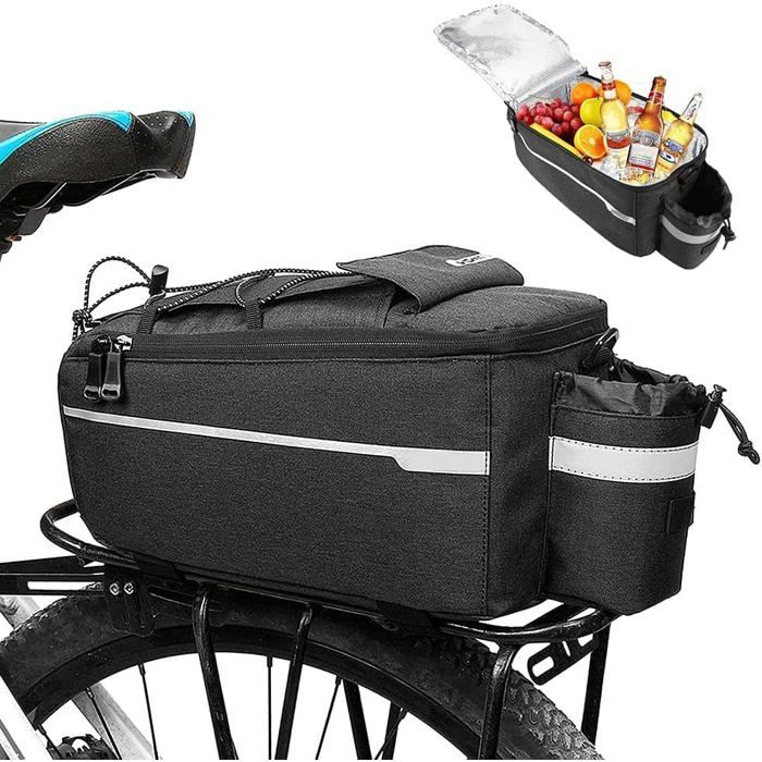 Multifonction Sacoche Porte-Bagages Vélo Sacoche Porte-Bagages Convient à la Plupart des Vélos Volume Élevé