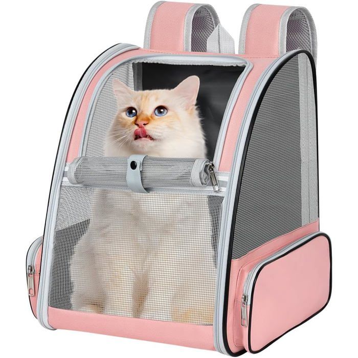 Sac À Dos Chat Petit Chien Design Classique 2 En 1 Trolley Chariot Sac À Dos Sac De Transport À Roulettes Grand Espace Sac D[BI12]