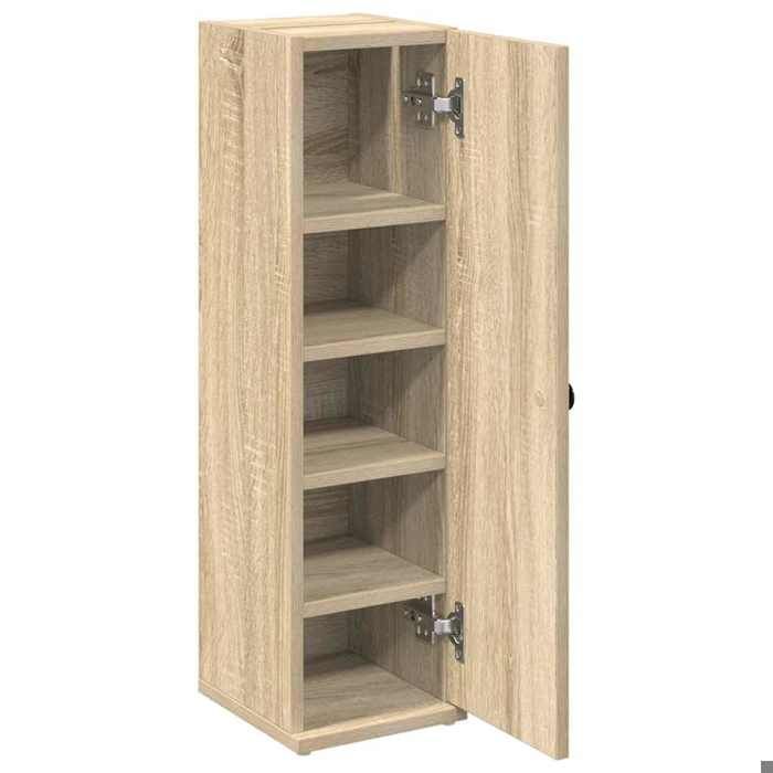 Meuble de salle de bain avec porte-rouleau chêne sonoma_2 ans garantie_20903